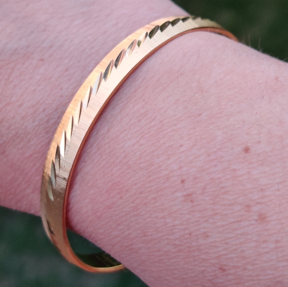 Vintage Monet Bangle Bracelet - Picture 7 of 11